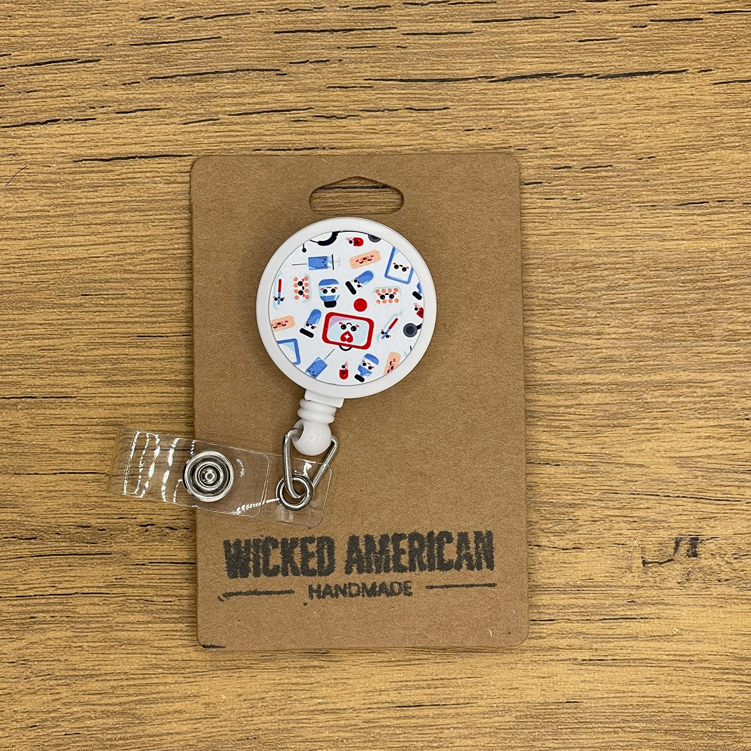 First Aid Badge Reel– Wicked American